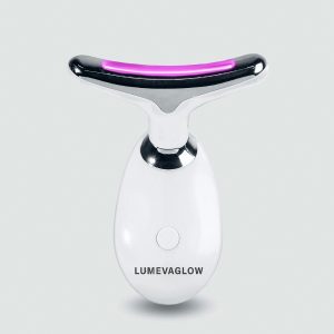7-in-1 LED Facial Toning Device for Skin Tightening, Anti-Aging, Lifting & Firming | LUMEVAGLOW